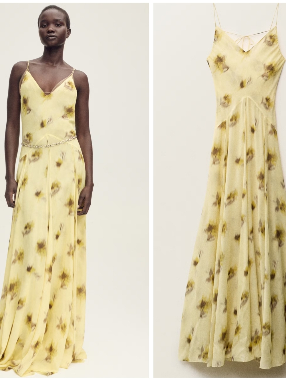 MANGO Maxi Floral Dress